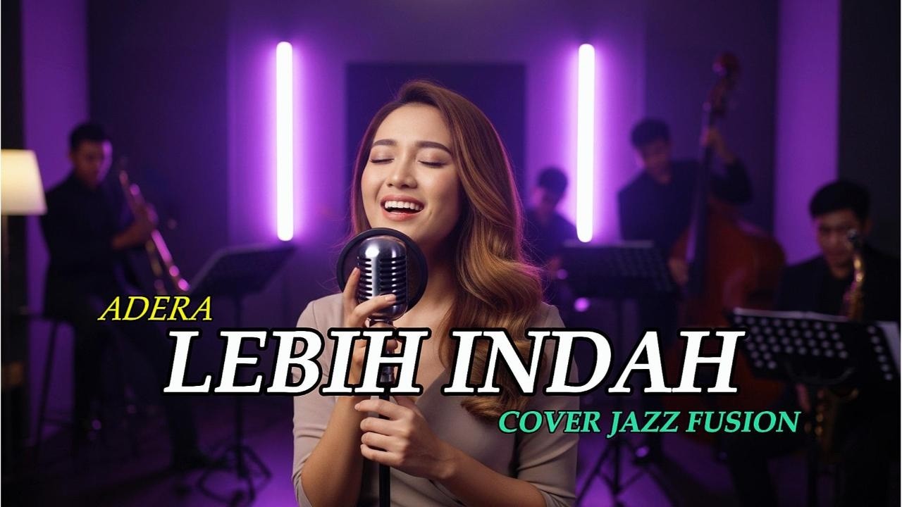 LEBIH INDAH – ADERA | POP LAWAS JADI JAZZ FUSION ASIK | VIOLIN MUSIC