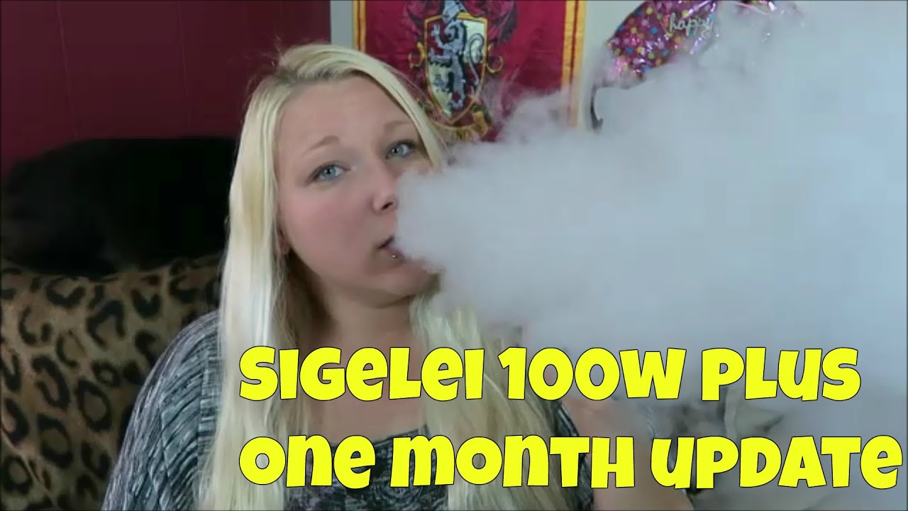 Sigelei 100W Plus One Month Update! | TiaVapes Review
