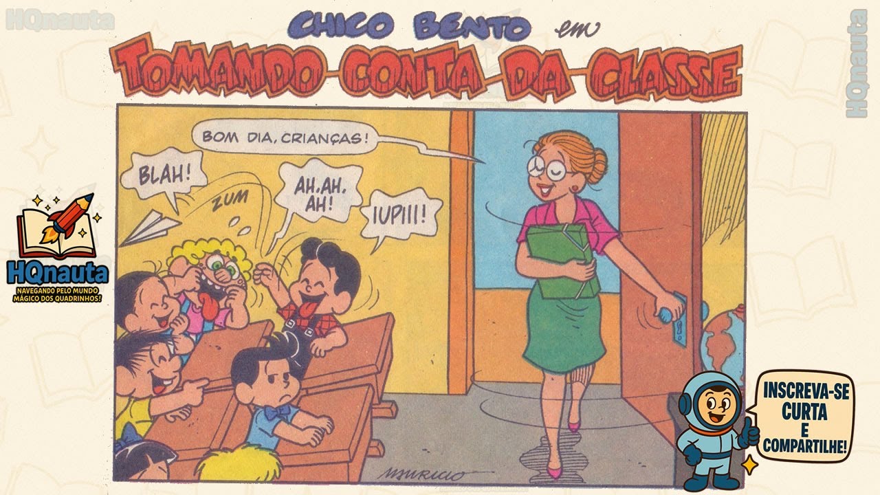 Chico Bento: Tomando Conta da Classe – HQ Clássica Completa!