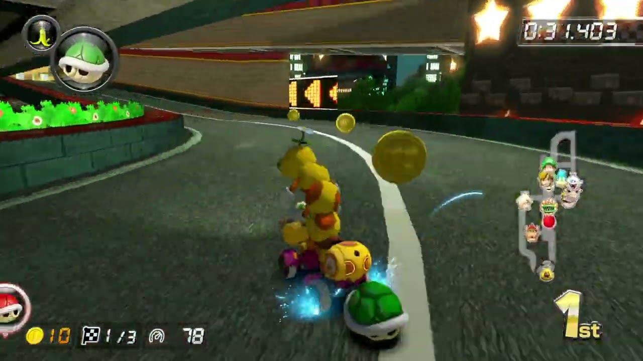 Mario Kart 8 Deluxe: Custom Track - GCN Mushroom City