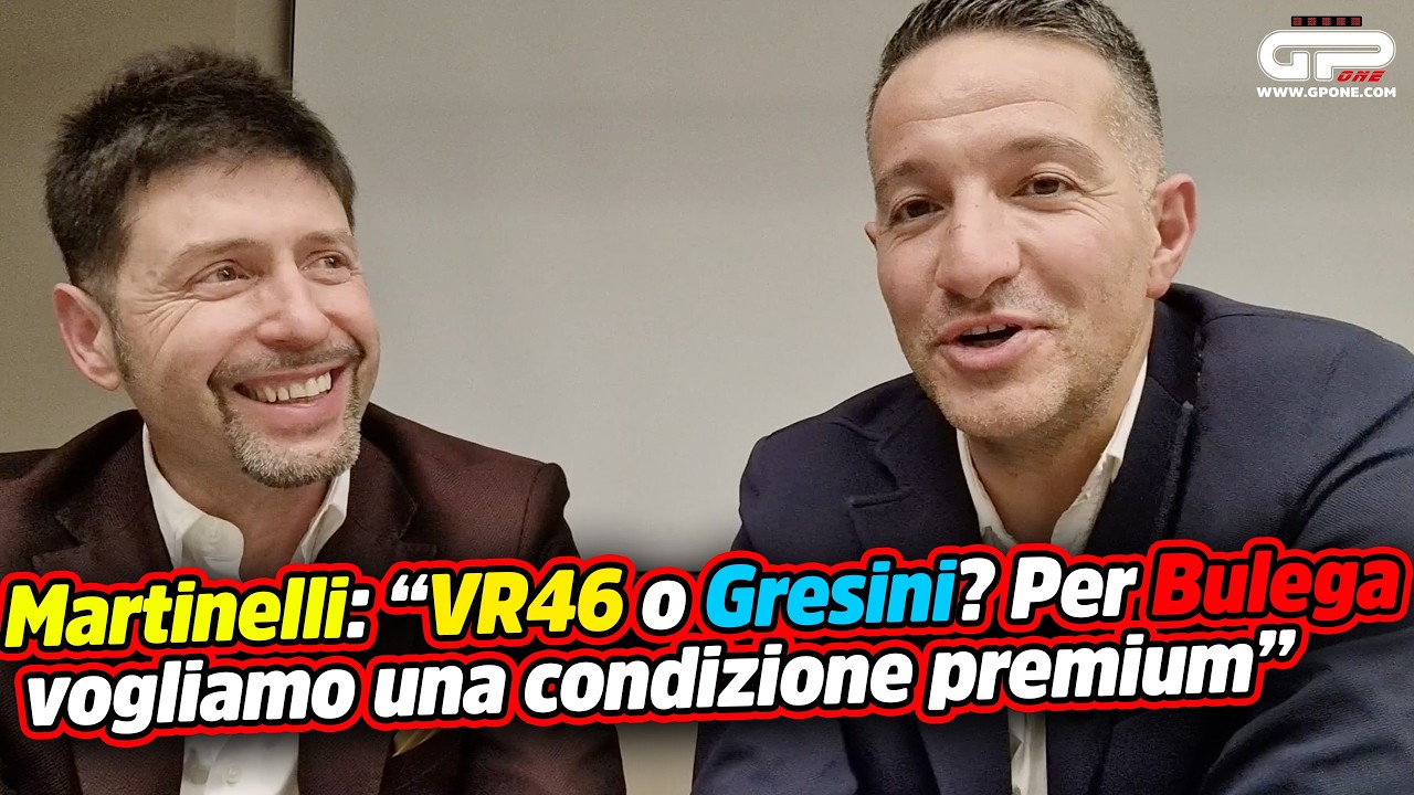 Martinelli: “VR46 o Gresini? Per Bulega vogliamo una condizione premium”