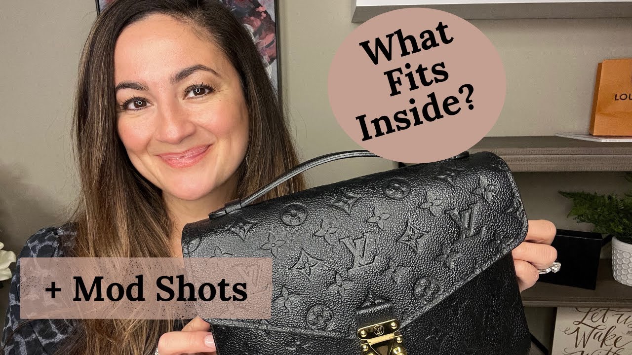 Louis Vuitton Pochette Metis Monogram Empreinte ОБЗОР – Что помещается внутри? Модные снимки