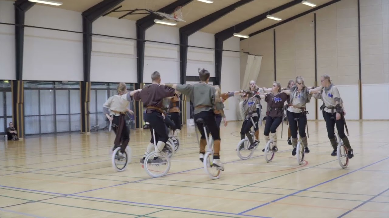 Final Rehearsal For UNICON 20 - Danish Freestyle Team