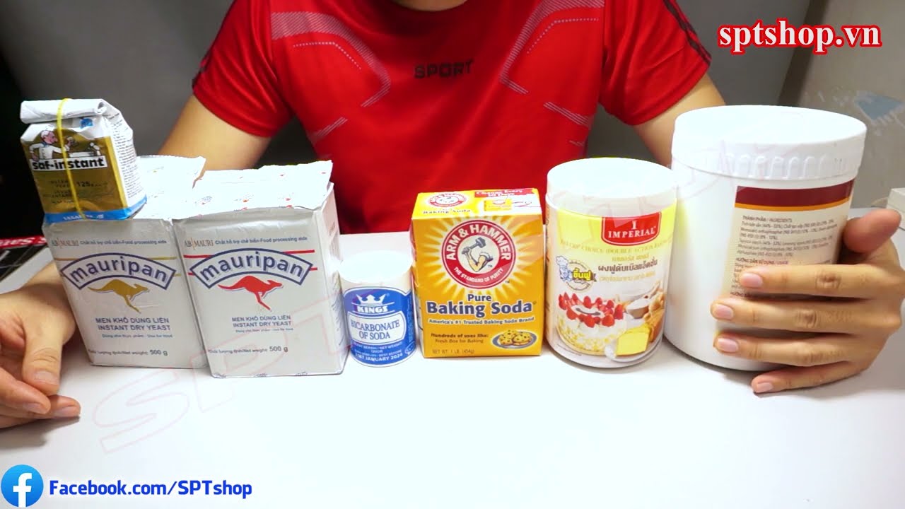 Bột nở vs Muối nở vs Men nở l&agrave; g&igrave;? |  Ph&acirc;n biệt Baking Powder - Baking Soda - Yeast