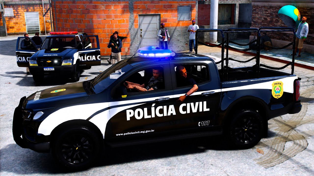 OPERAÇÃO da POLÍCIA CIVIL PCMG | GTA 5 POLICIAL