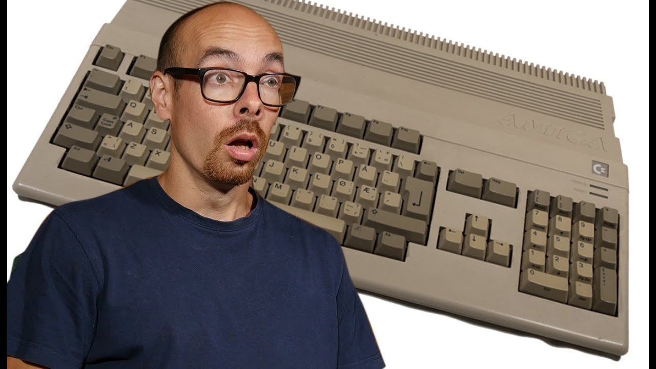 The Amiga experience - Amiga vs PC - IBM 8550 - Amiga 500