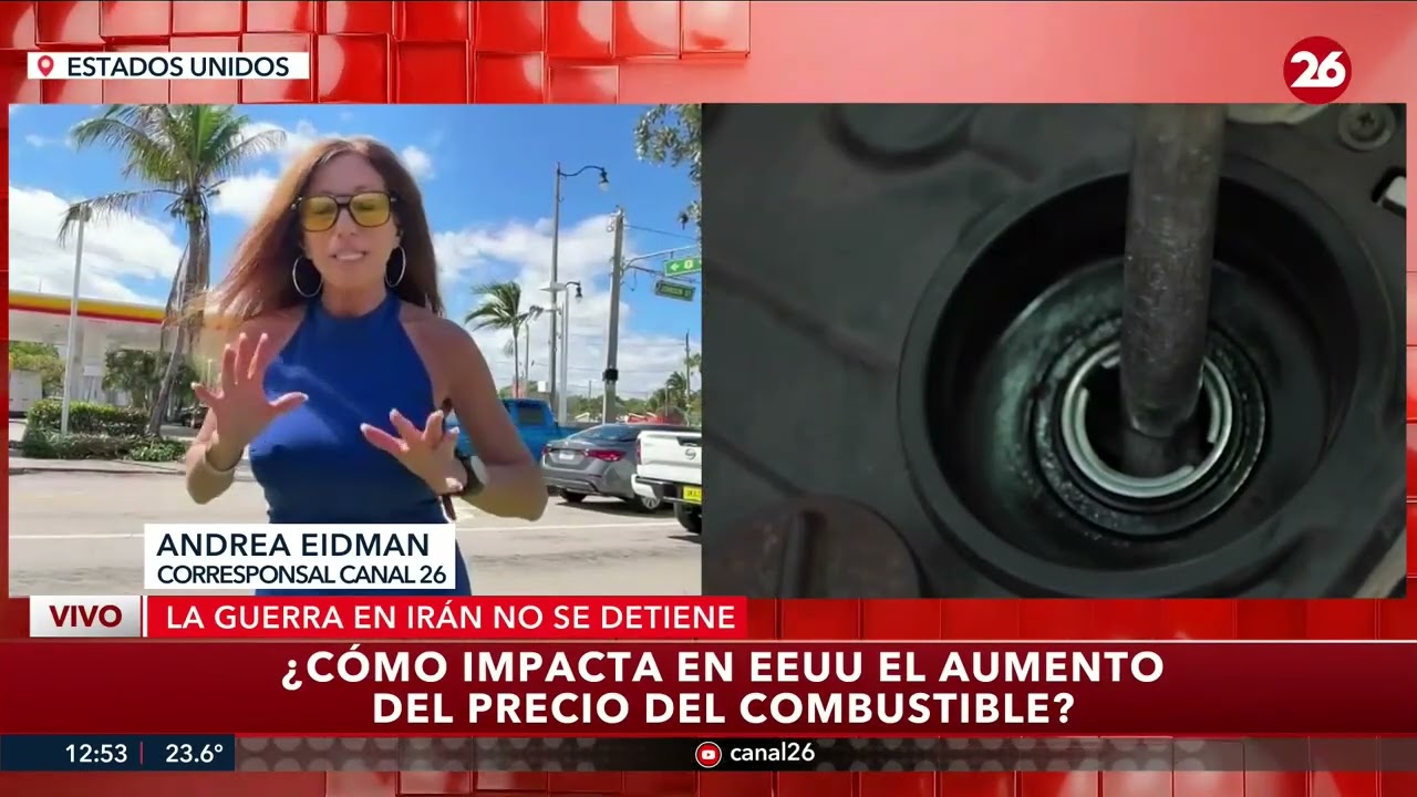 🇺🇸 VIVO | ¿Cómo impacta en EEUU el aumento del precio del combustible?