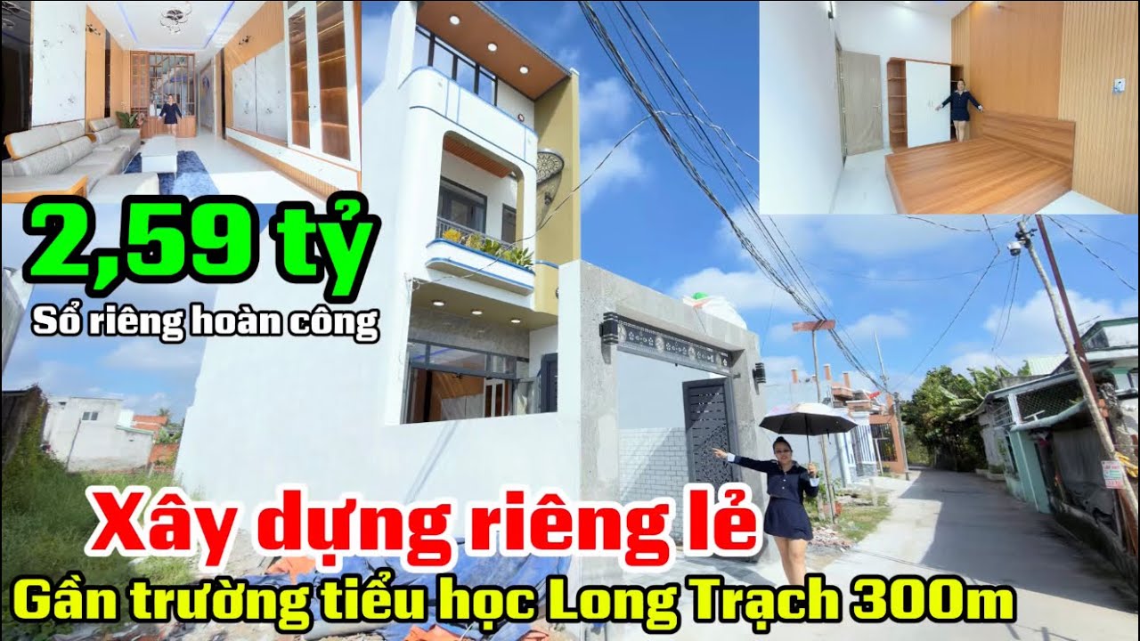 📚Xây dựng riêng lẻ kiên cố, mẫu nhà gần trường học - 4x25m sổ riêng hoàn công chuẩn tổng đunhs 2,59T