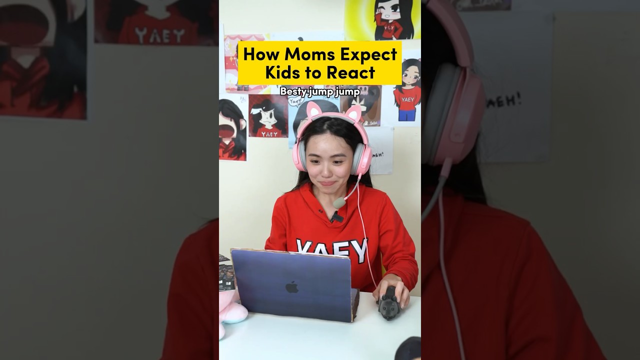 How Moms Expect Kids To React