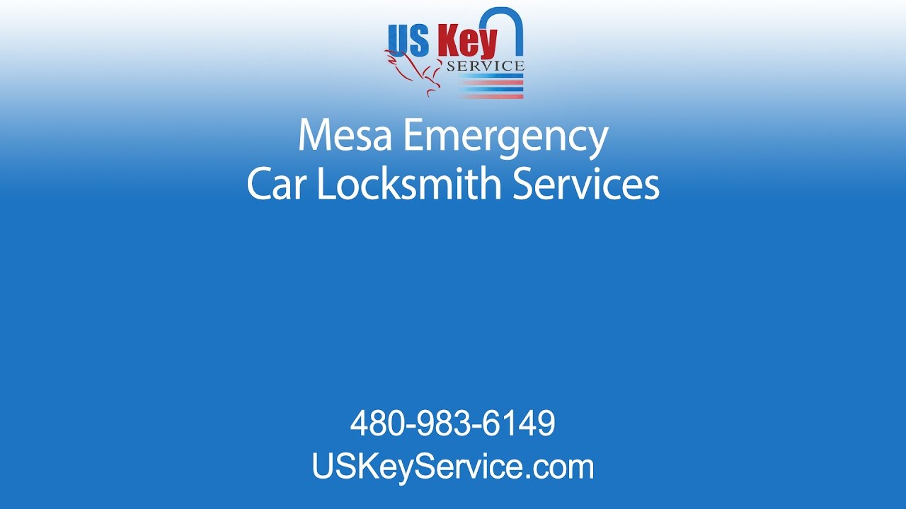 Mesa Emergency Car Locksmith Services | US Key Service