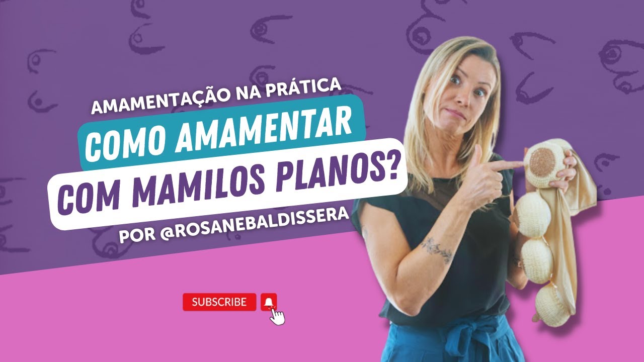 Como amamentar com mamilos planos?