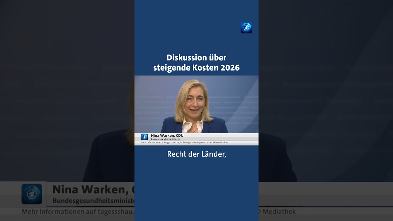 Diskussion &uuml;ber steigende Krankenkassenbeitr&auml;ge 2026 #tagesschau