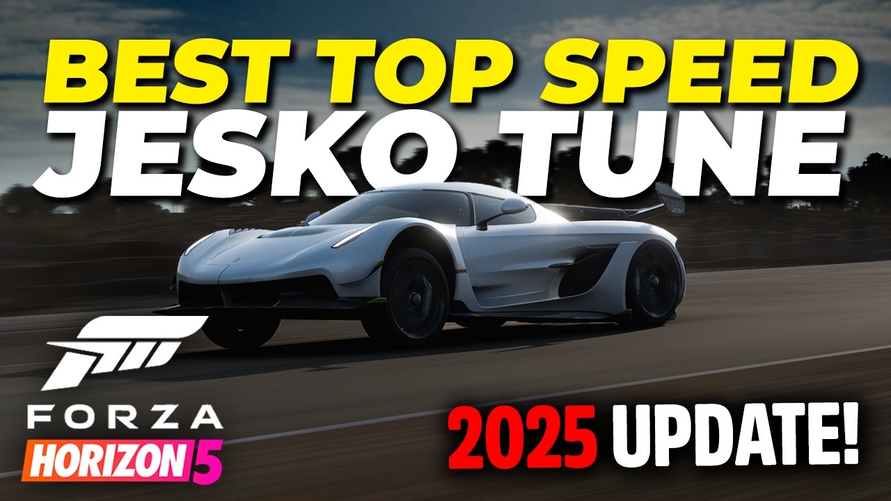 ЛУЧШАЯ ТОНАЦИЯ НА МАКСИМАЛЬНУЮ СКОРОСТЬ &mdash; Jesko 502 км/ч | 312 миль/ч | Forza Horizon 5