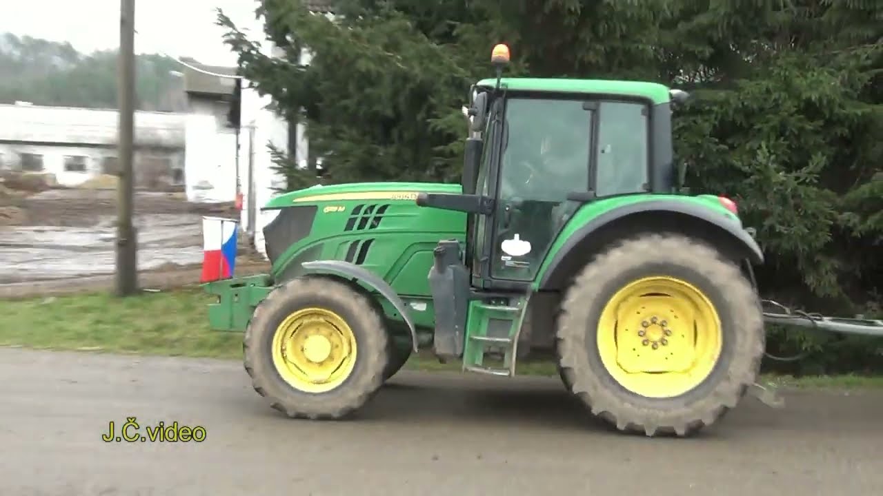 Protest zemědělců Jabloňov 22.2.2024