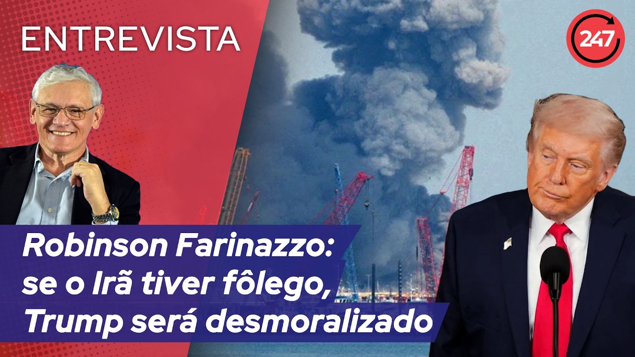 Robinson Farinazzo: se o Irã tiver fôlego, Trump será desmoralizado
