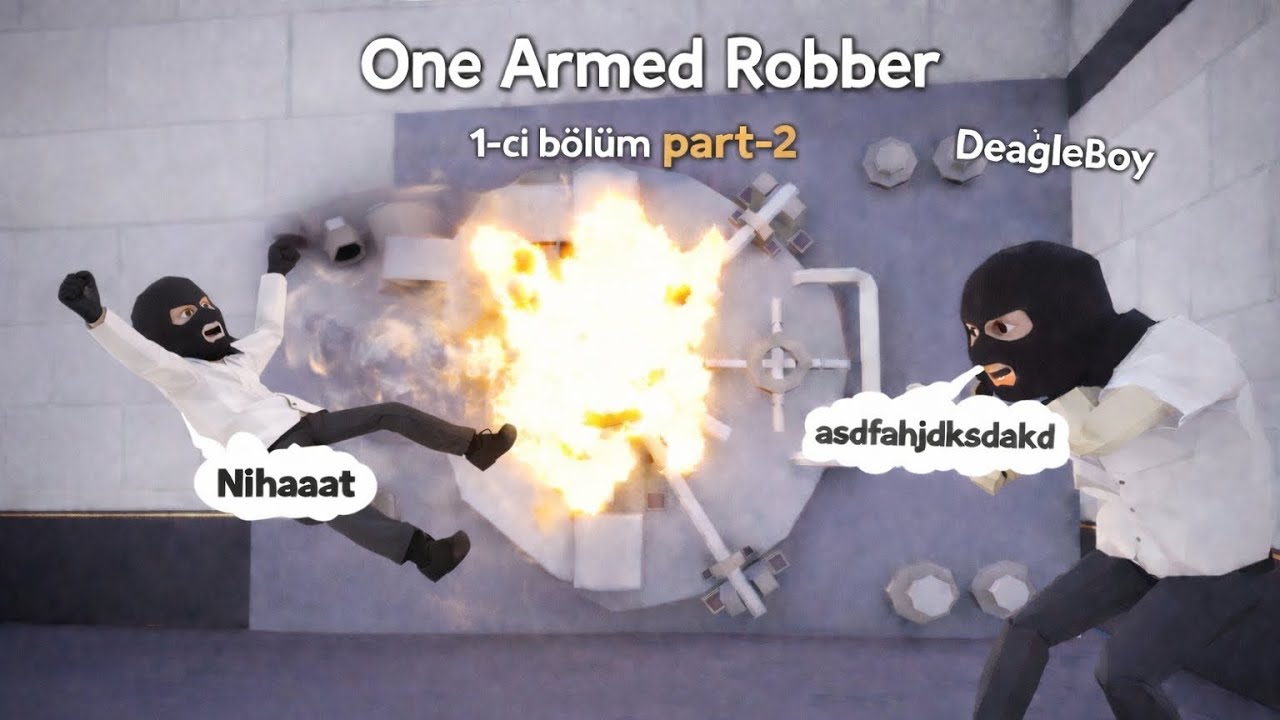Hələ də oğurlayırıq | One Armed Robber | 1-ci bölüm part-2 | #onearmedrobber #keşfet #one  #armed 