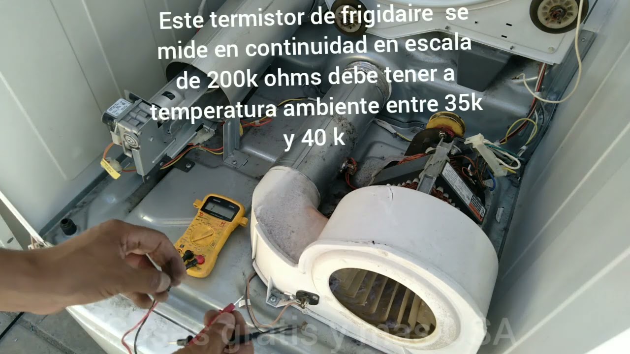 por que mi secadora de gas frigidaire no calienta..?como reparar secadora de gas que no calienta..
