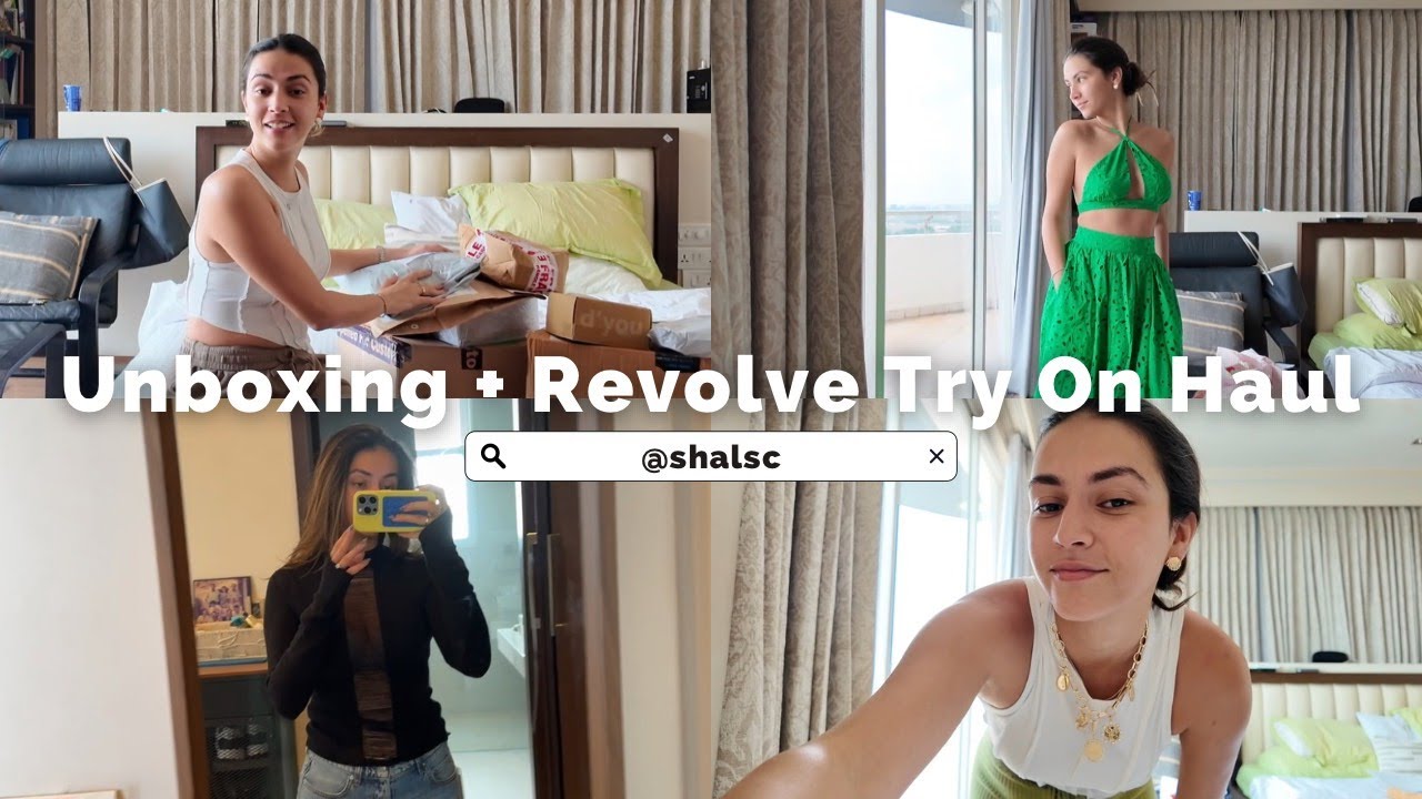 Unboxing PR + Revolve Haul + Things I’ve Ordered!!📦