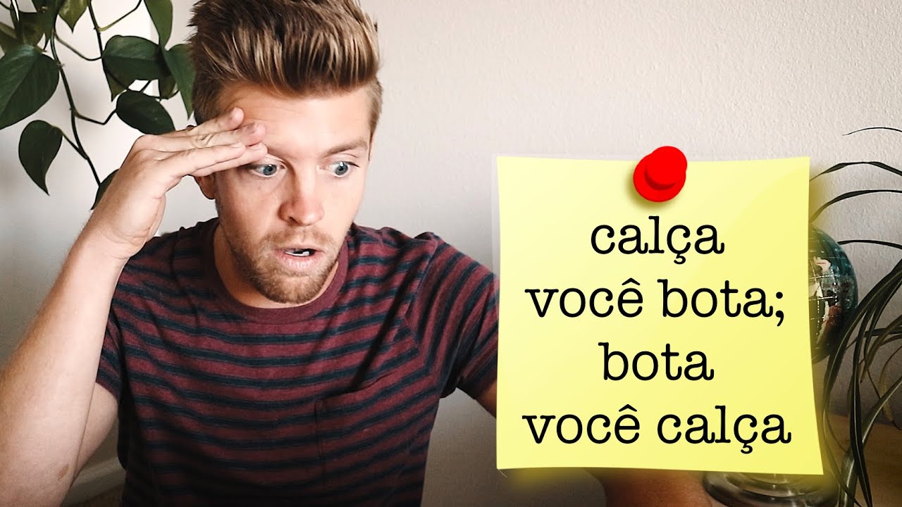 GRINGO REAGE À LÍNGUA PORTUGUESA