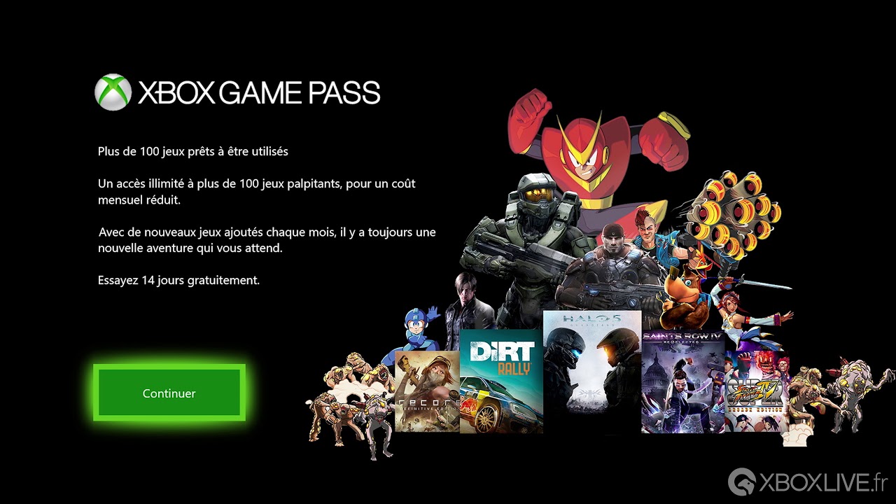 Premier démarrage de la Xbox One X