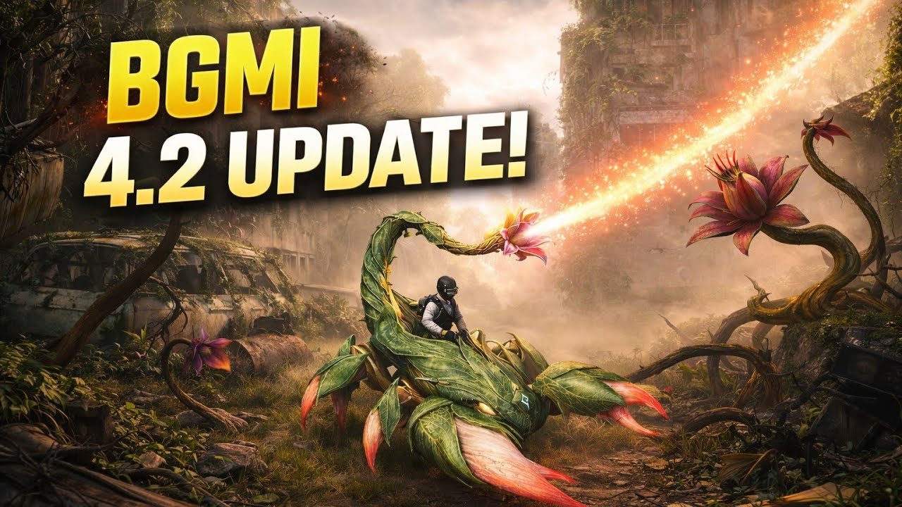 BGMI 4.2 NEW UPDATE UNRANKED MATCH 🔥