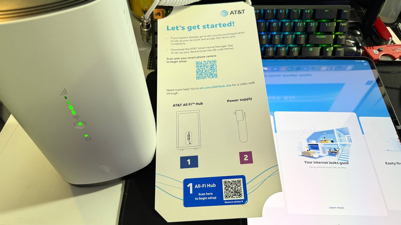 AT&T Internet Air Setup Tutorial