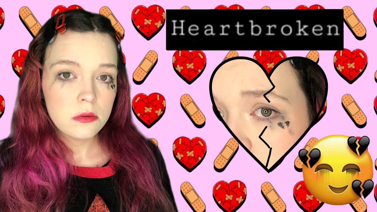 Broken Heart Inspired Makeup: Valentines Makeup Tutorial #womenwhocollab #valentinesmakeup 