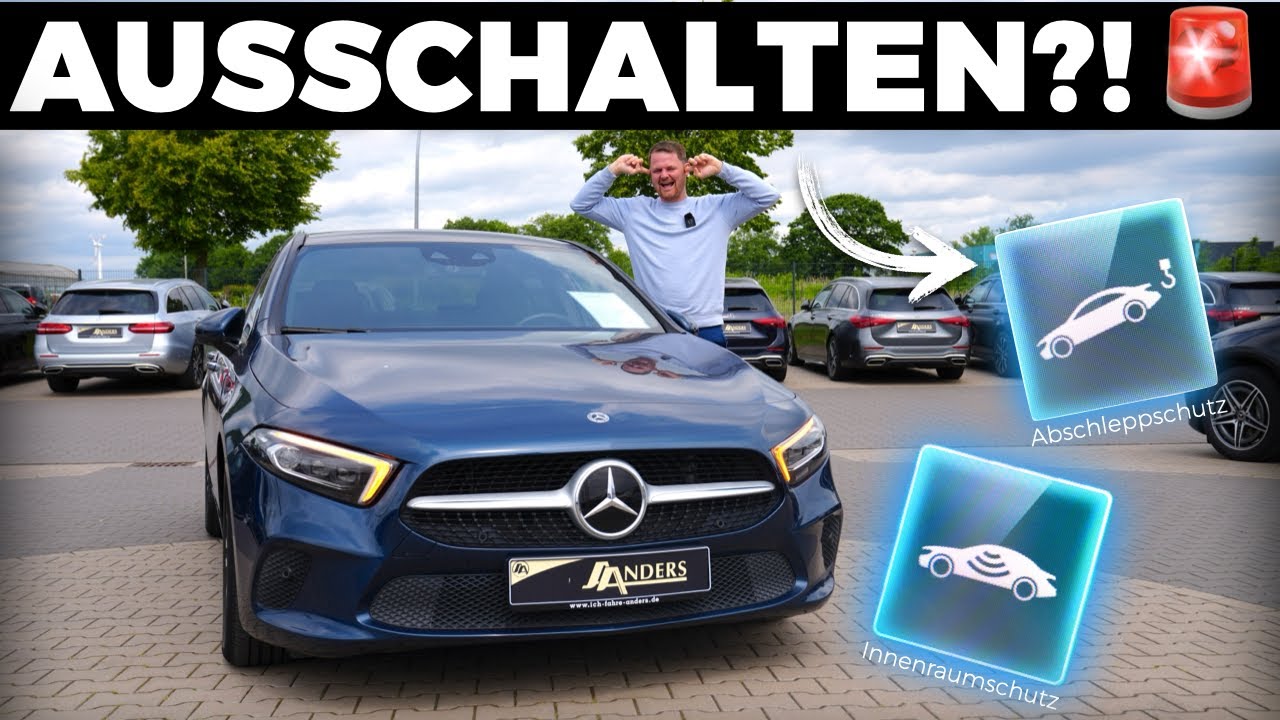 🚨 Alarmanlage im Mercedes: So stellst Du sie RICHTIG EIN oder AUS!