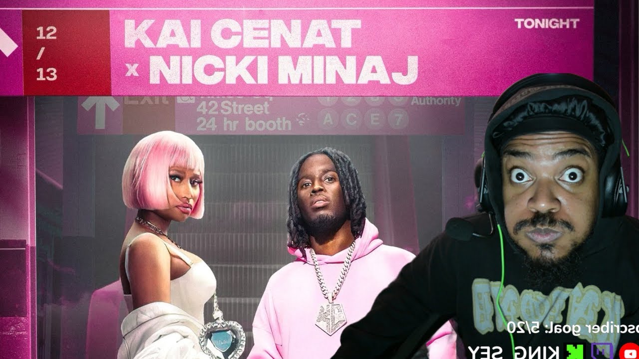 Nicki Minaj x Kai Cenat Live STREAM! (REACTION STREAM)🔴🔥