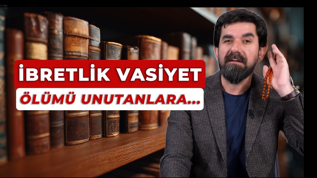 &Ouml;l&uuml;mden İbret Almayan En B&uuml;y&uuml;k Ahmaktır! | Serdar Tuncer
