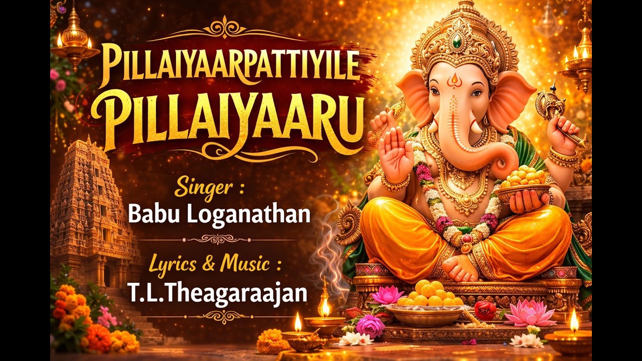 பிள்ளையார்பட்டியிலே பிள்ளையாரு | Pillaiyarpattiyile Pillaiyaaru | Babu Loganathan | T.L.Theagaraajan