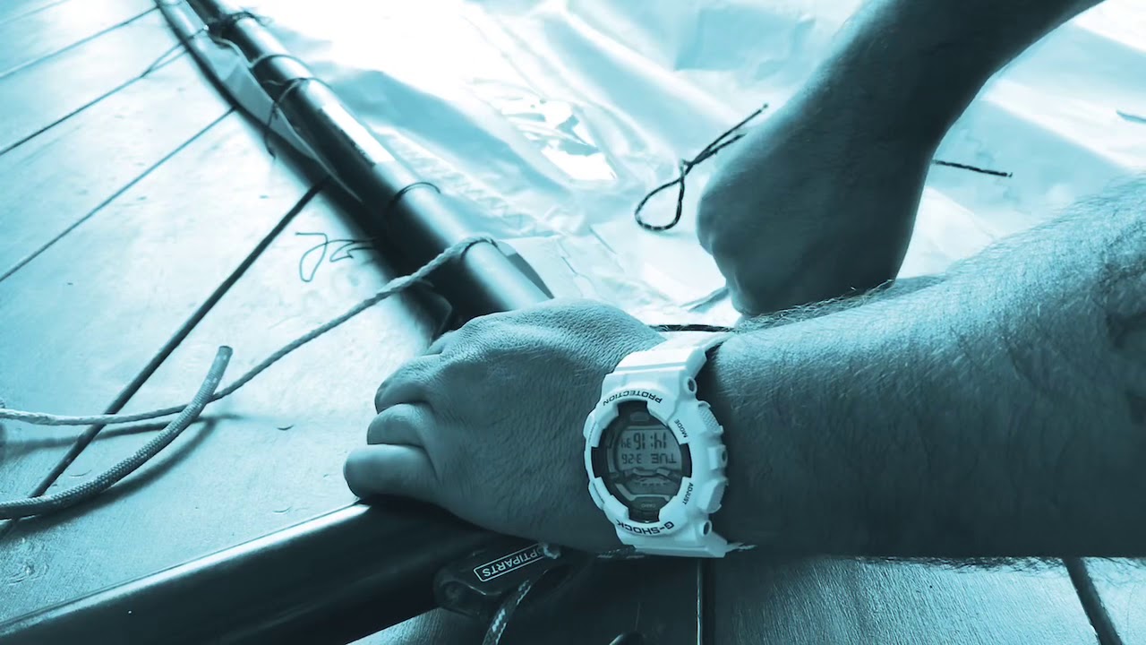Como armar una vela de optimist