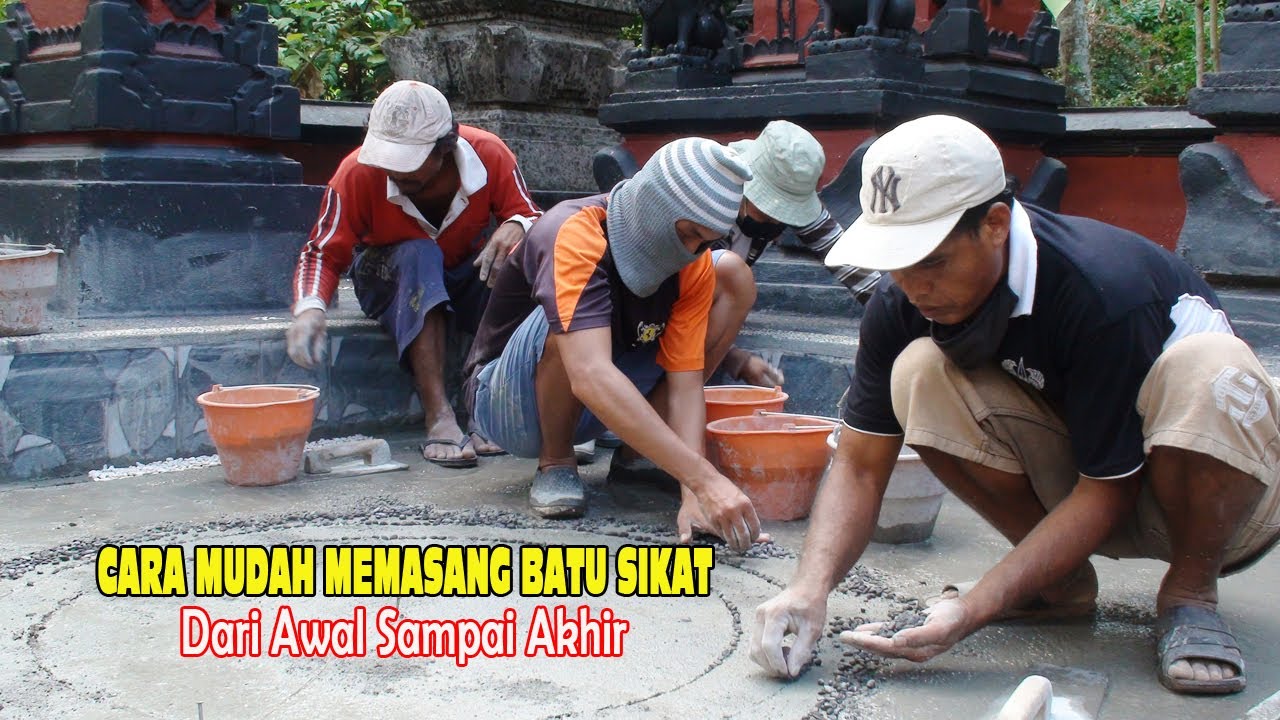 PASANG BATU SIKAT, dari awal sampai akhir, Wilayah Bali