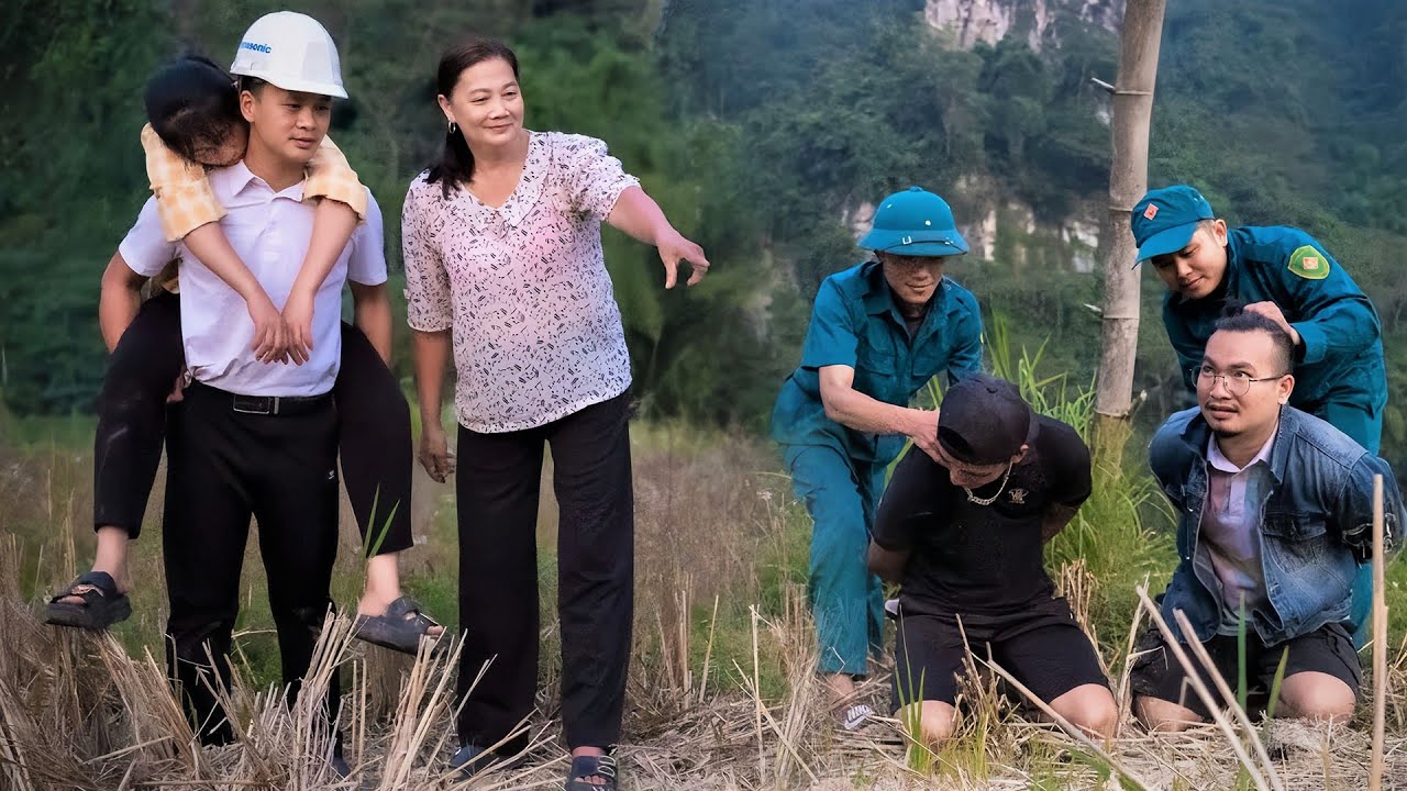 Ly Tieu Huong was harmed by a bad guy - the engineer and her mother reported it to the police.