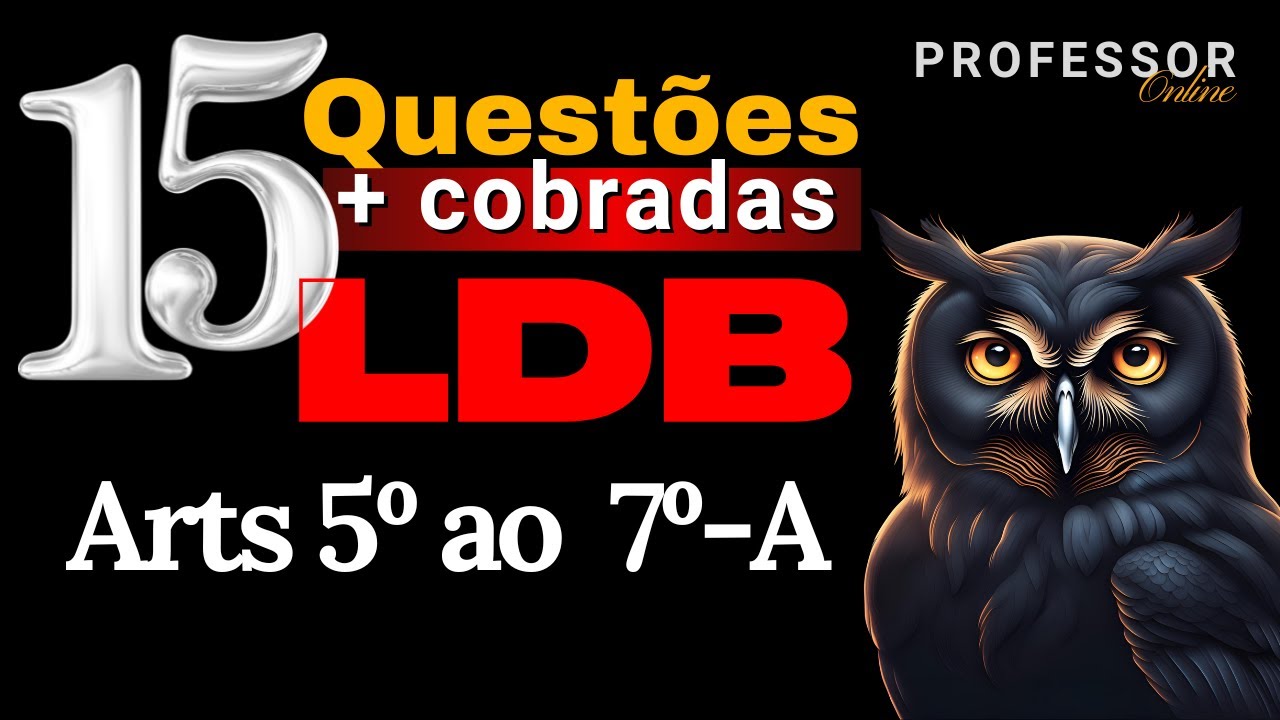 LDB ATUALIZADA: Concurso para Professor - Lei de Diretrizes e Bases da Educação