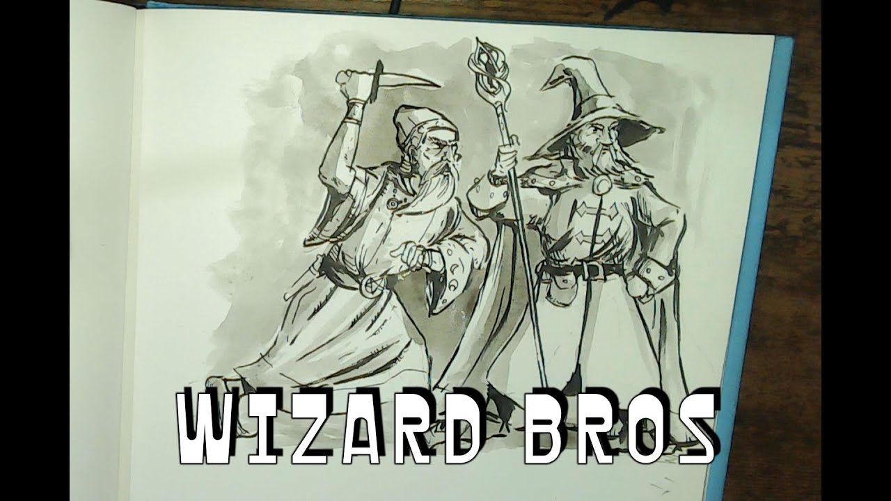 WIZARD BROS. Ink & wash