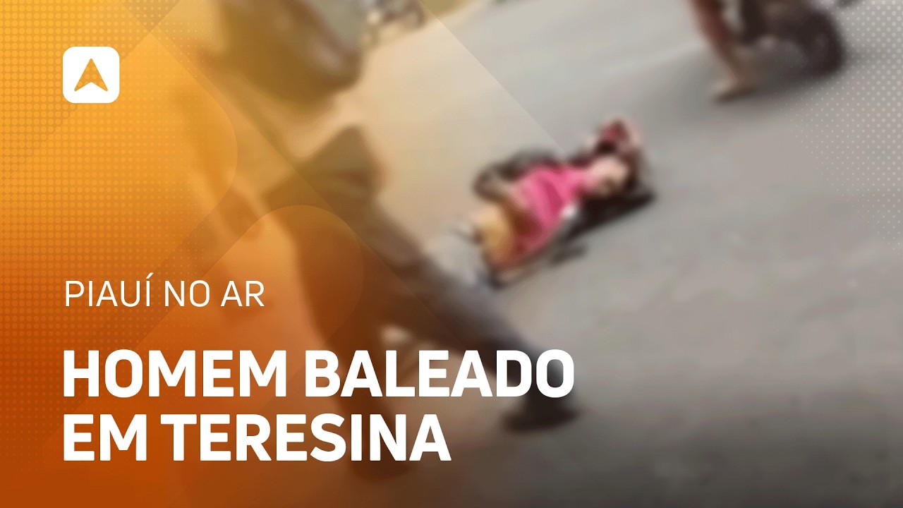 Homem é baleado em via pública no bairro Cidade Jardim em Teresina