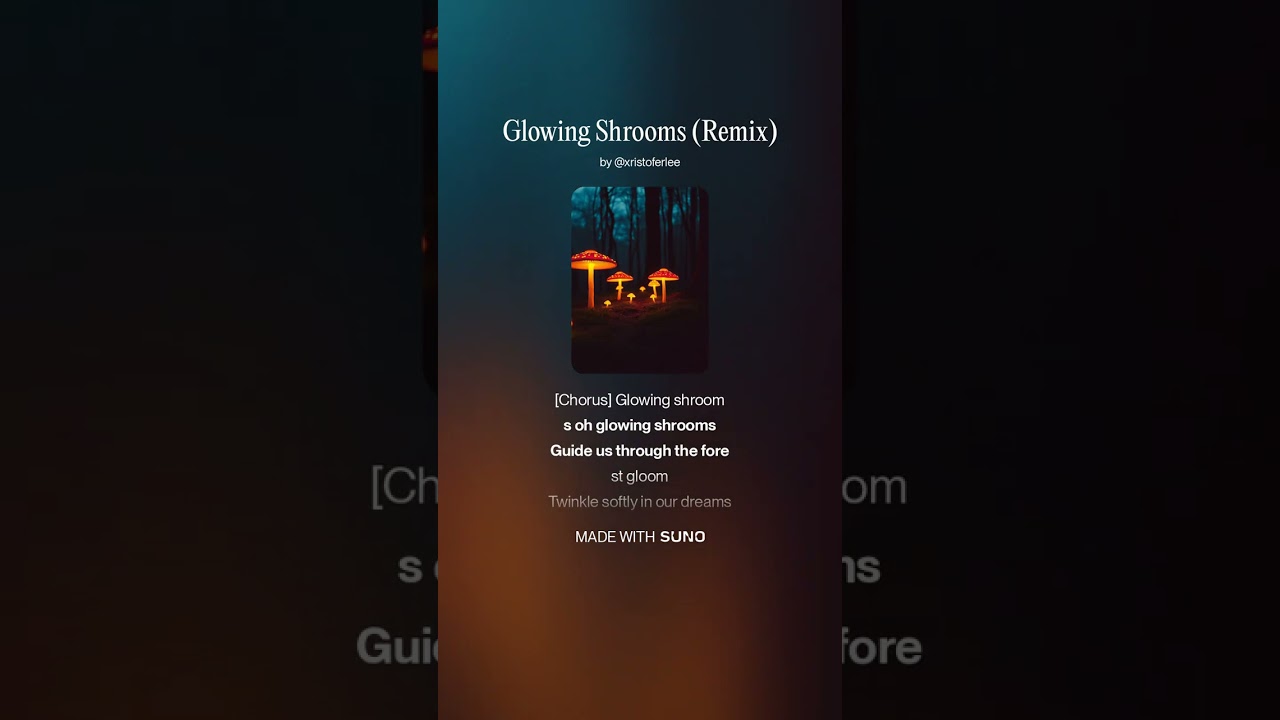 Glowing Shrooms Remix