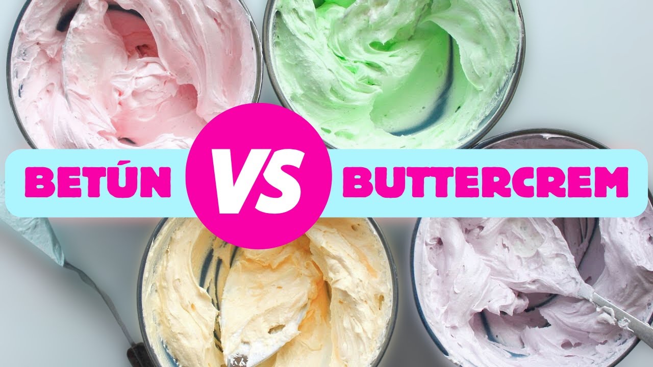 BETÚN VS Buttercream de Merengue Suizo: Cuál Elegir & Usos