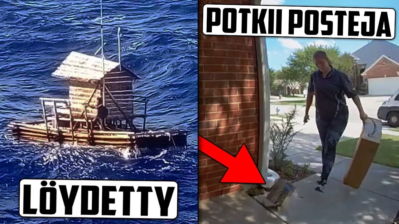 Poika kadoksissa merellä 49 päivää? Maailman huonoin postinjakelija!