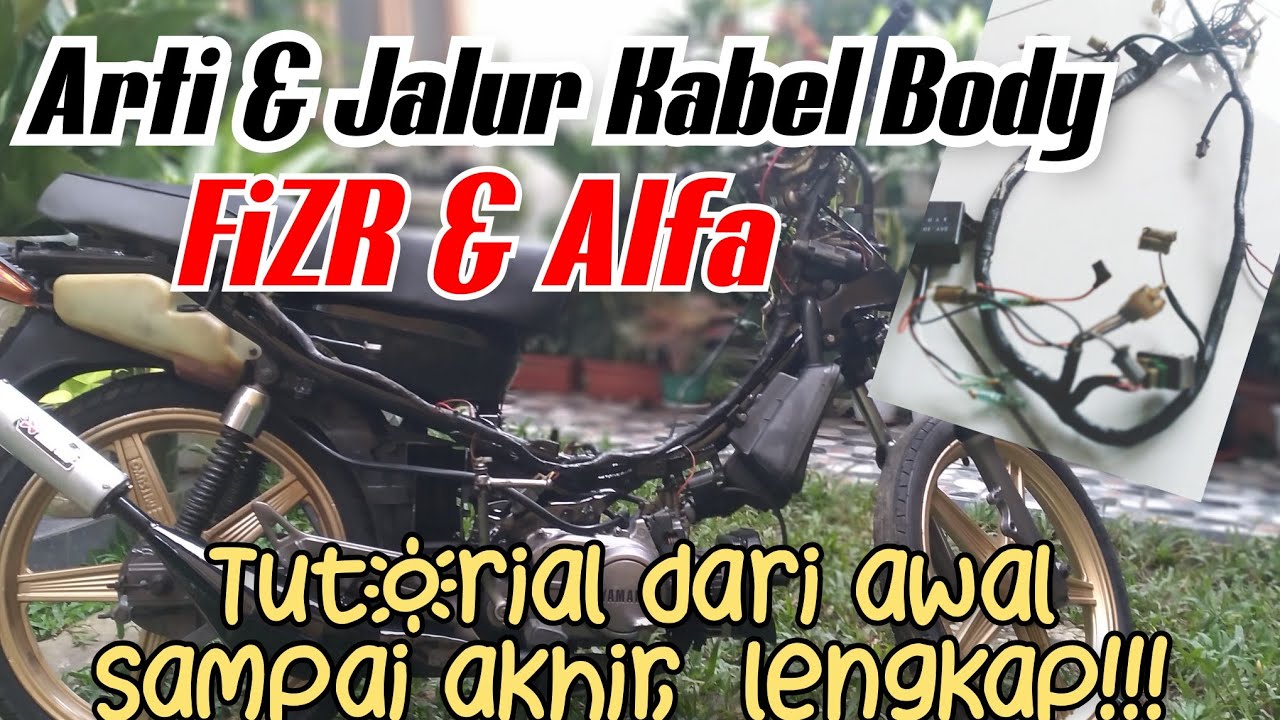 Kabel body F1ZR Alfa Sigma Arti Warna & Jalur kelistrikannya