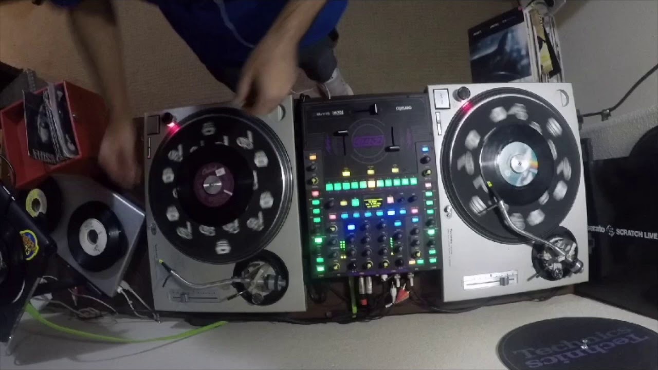 NICK NICE - 45 DJ set (Mixing 7 inch jams of funk and soul)