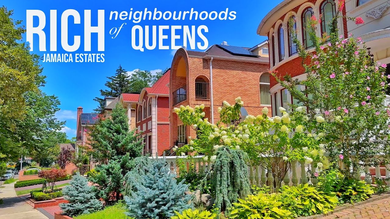 New York City Walking Tour in QUEENS - Jamaica Estates Walking Tour - Expensive Neighborhood in NYC