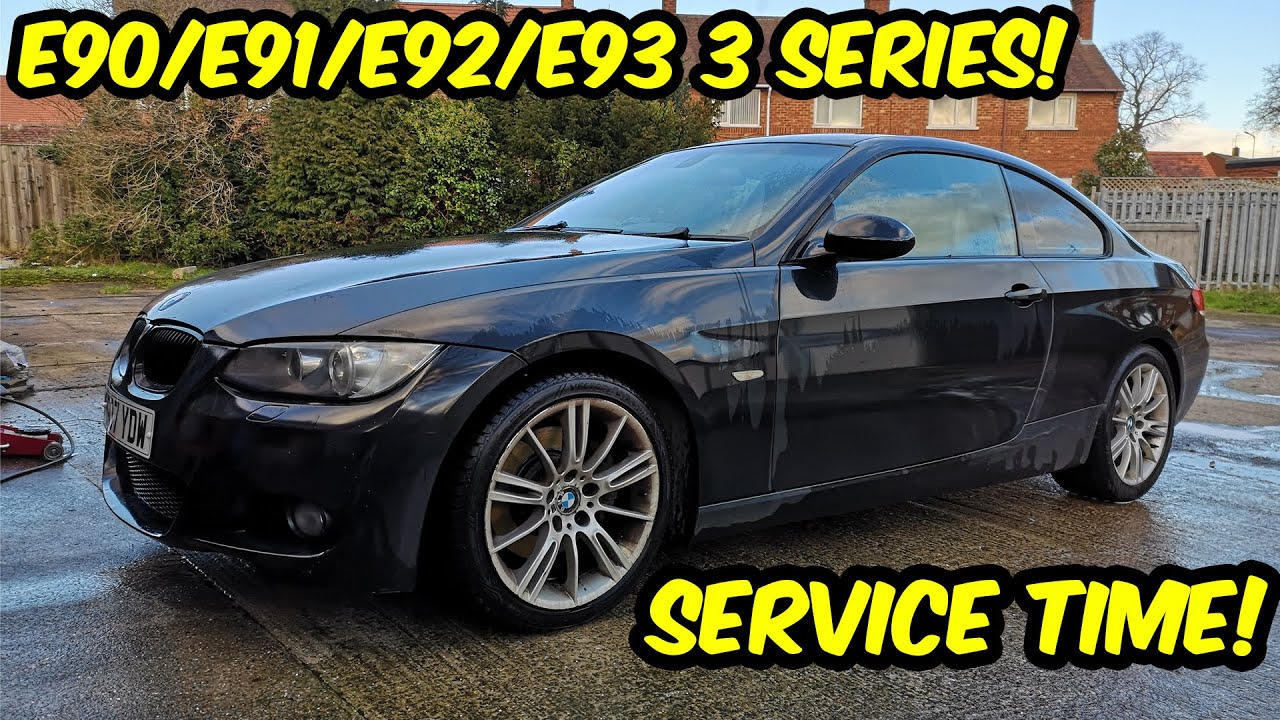 E92 325d service! E9X platform E90 E91 E92 E93 etc