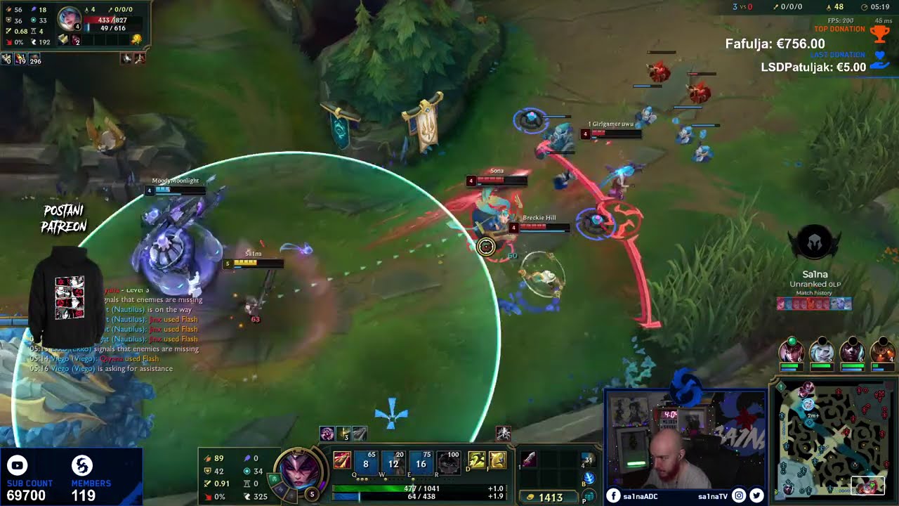 TRYHARD NA MAINU - CHAT IZMEDJU PARTIJA