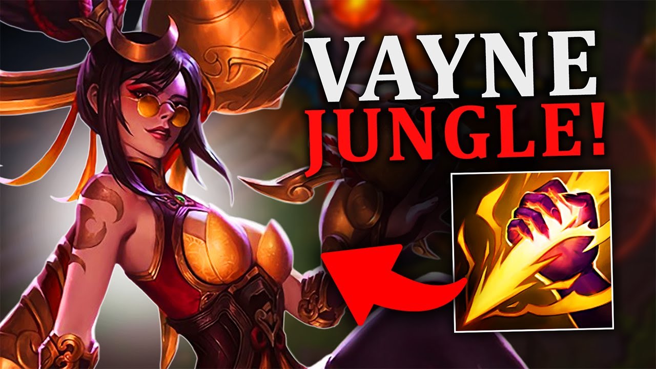 VAYNE FOI BUFFADA E AGORA É JUNGLE! 😨