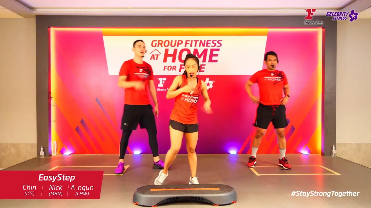 Group Fitness at Home :  EasyStep 17/4/2020