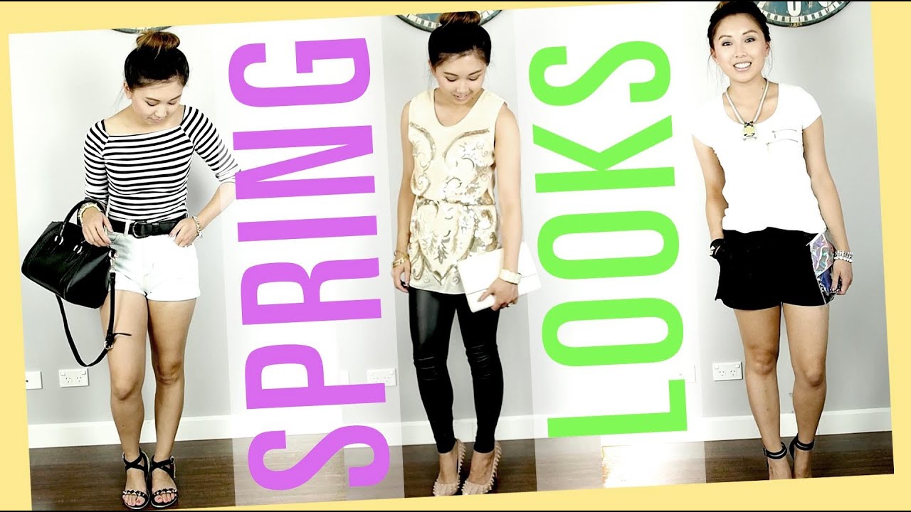 Spring Outfits - Casual, Smart Casual, Dressy. Mini Lookbook