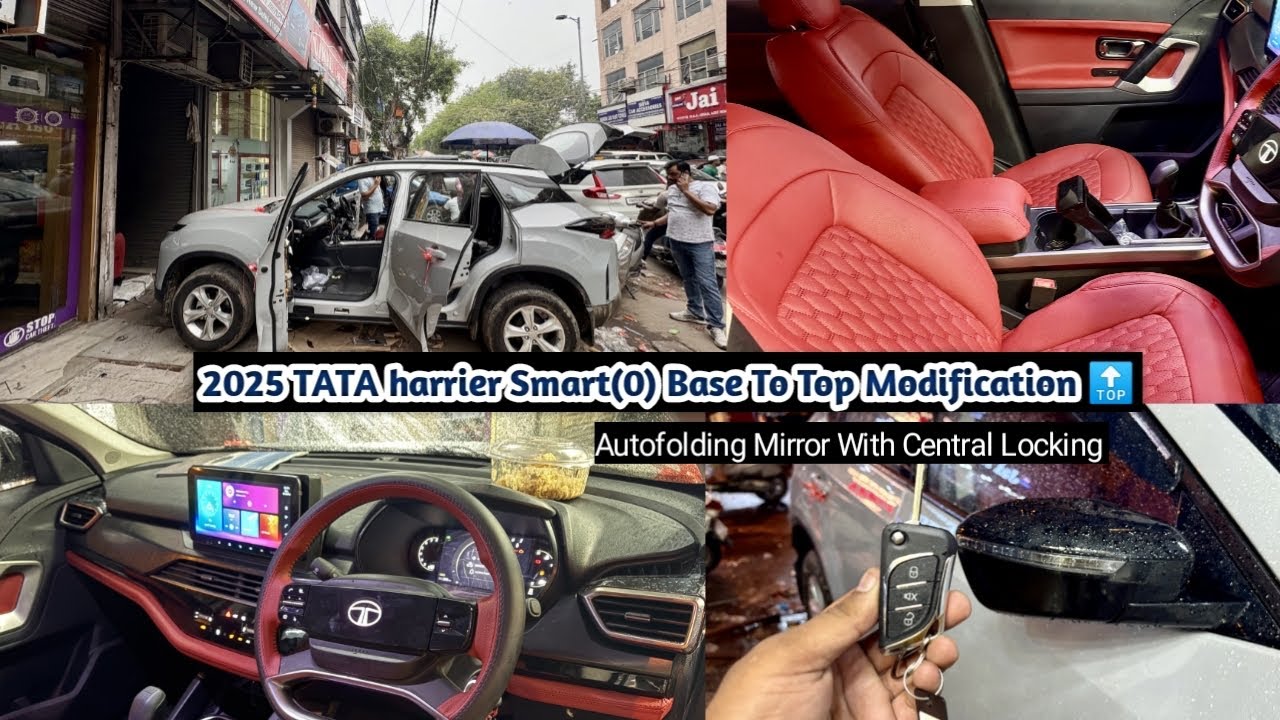 ✅ 2025 Tata Harrier Facelift Smart(O) To Top Modification✅ Harrier Modified✅ Harrier Modification✅