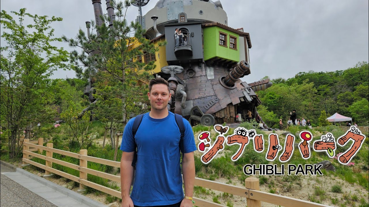 Relaxing Rainy Day Tour of Studio Ghibli Park